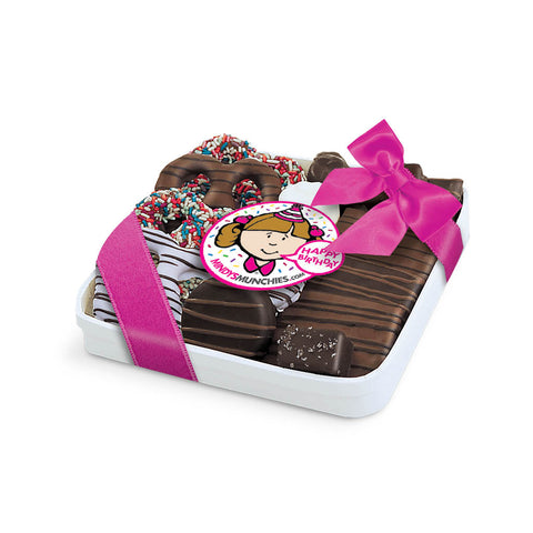 Brown Rectangular Black Happy Birthday Chocolate Gift at Rs 250/box in New  Delhi